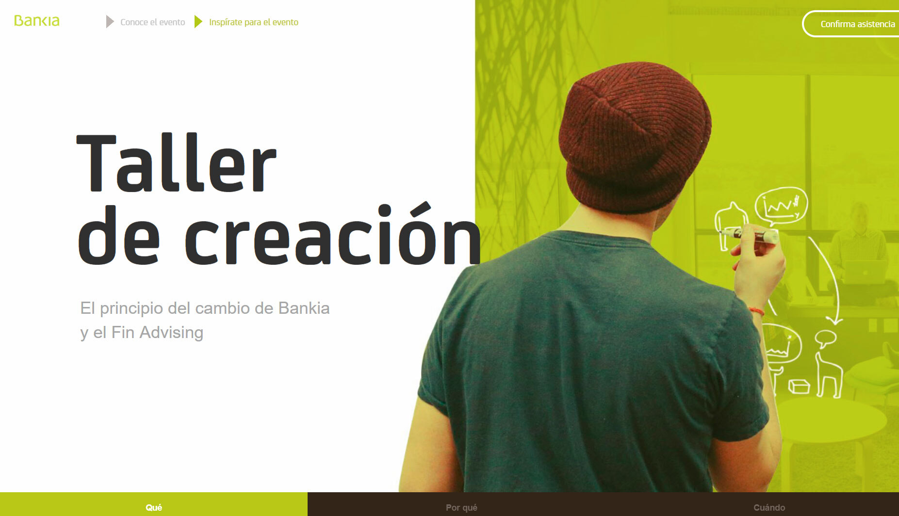 Bankia — taller de creación