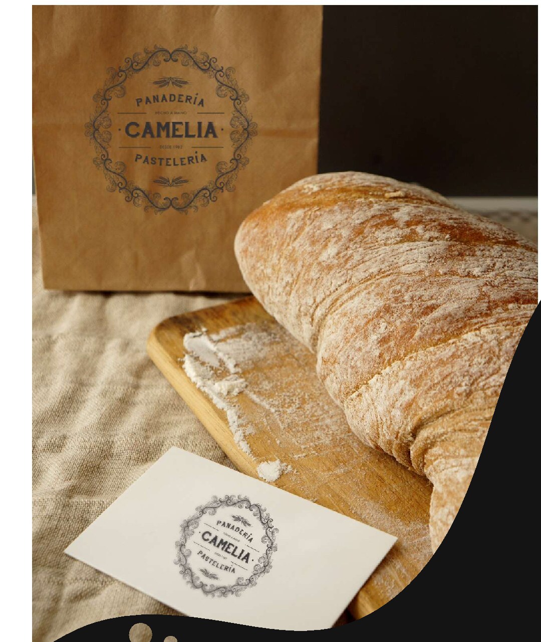 Camelia — producto (bolsa de pan)