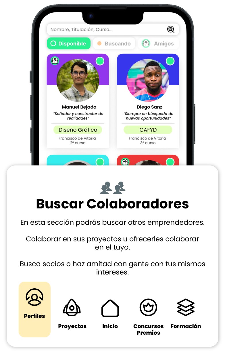 GOUU — Buscar Colaboradores (móvil)