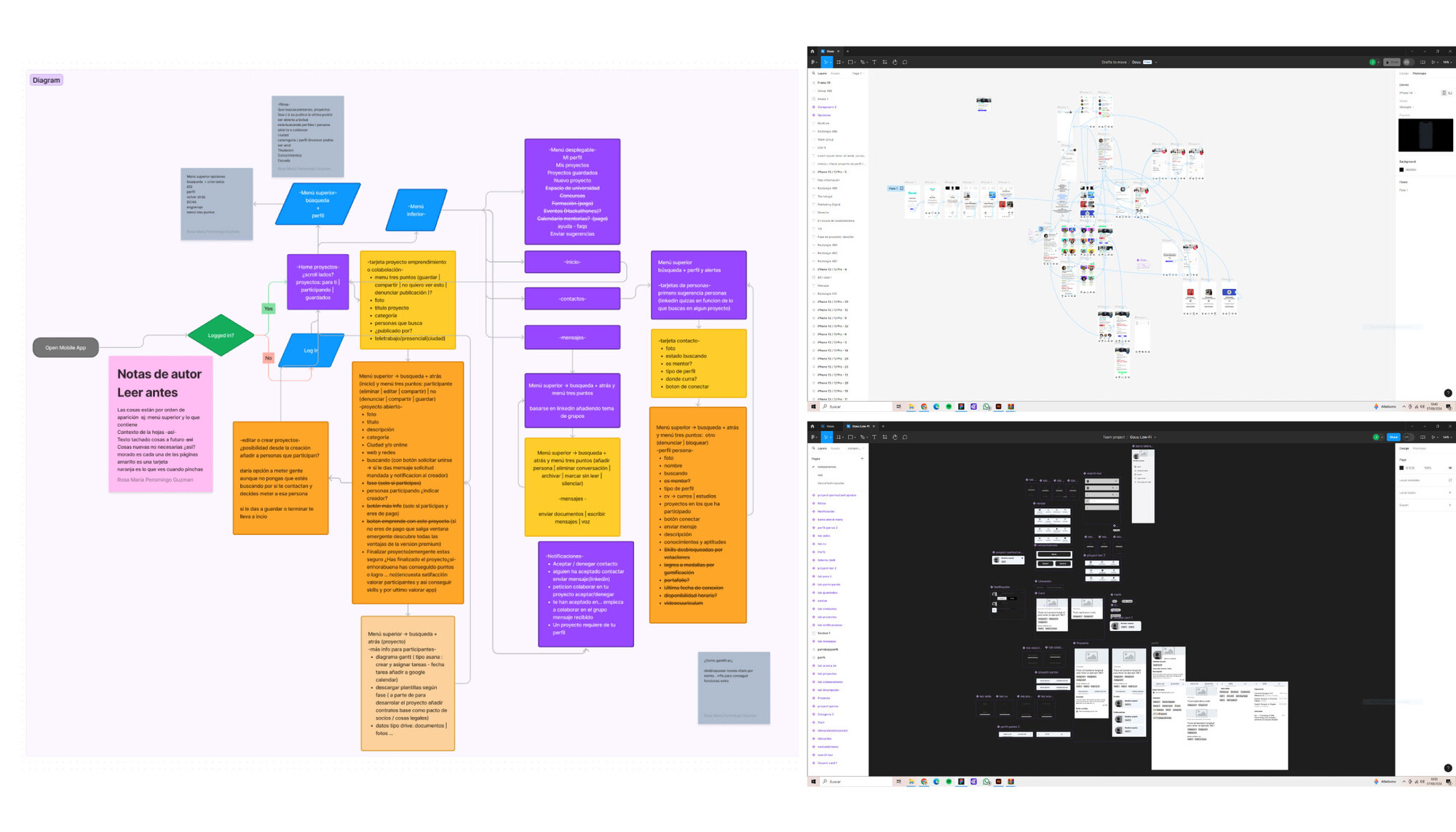 Ground — tablero de trabajo UX