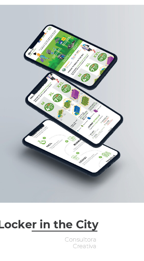 Locker in the City — app móvil