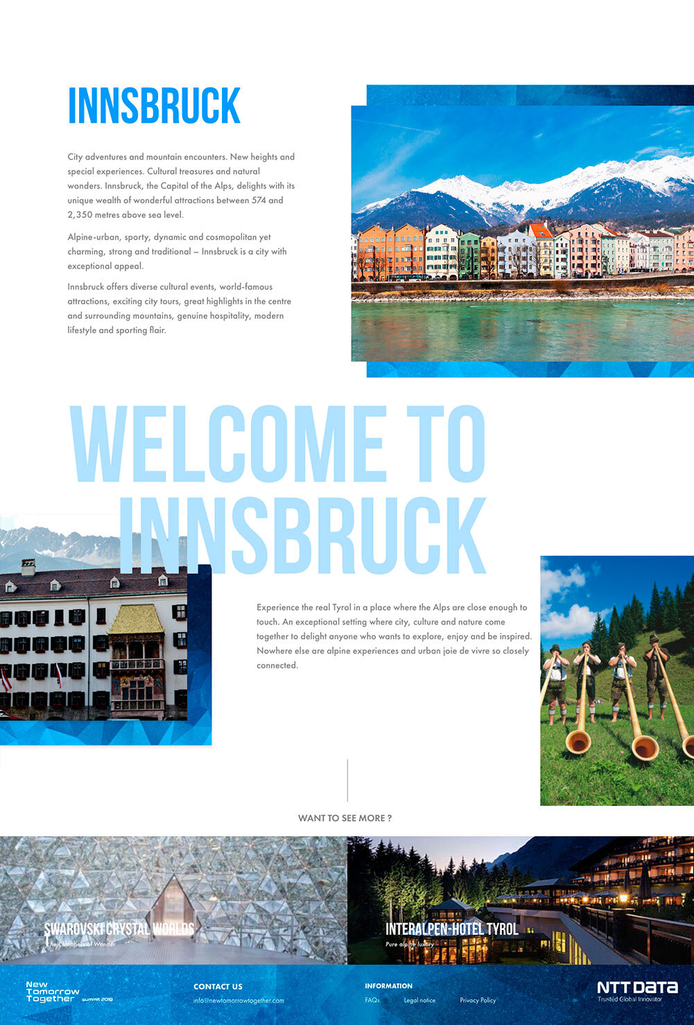 NTT DATA — Summit Innsbruck