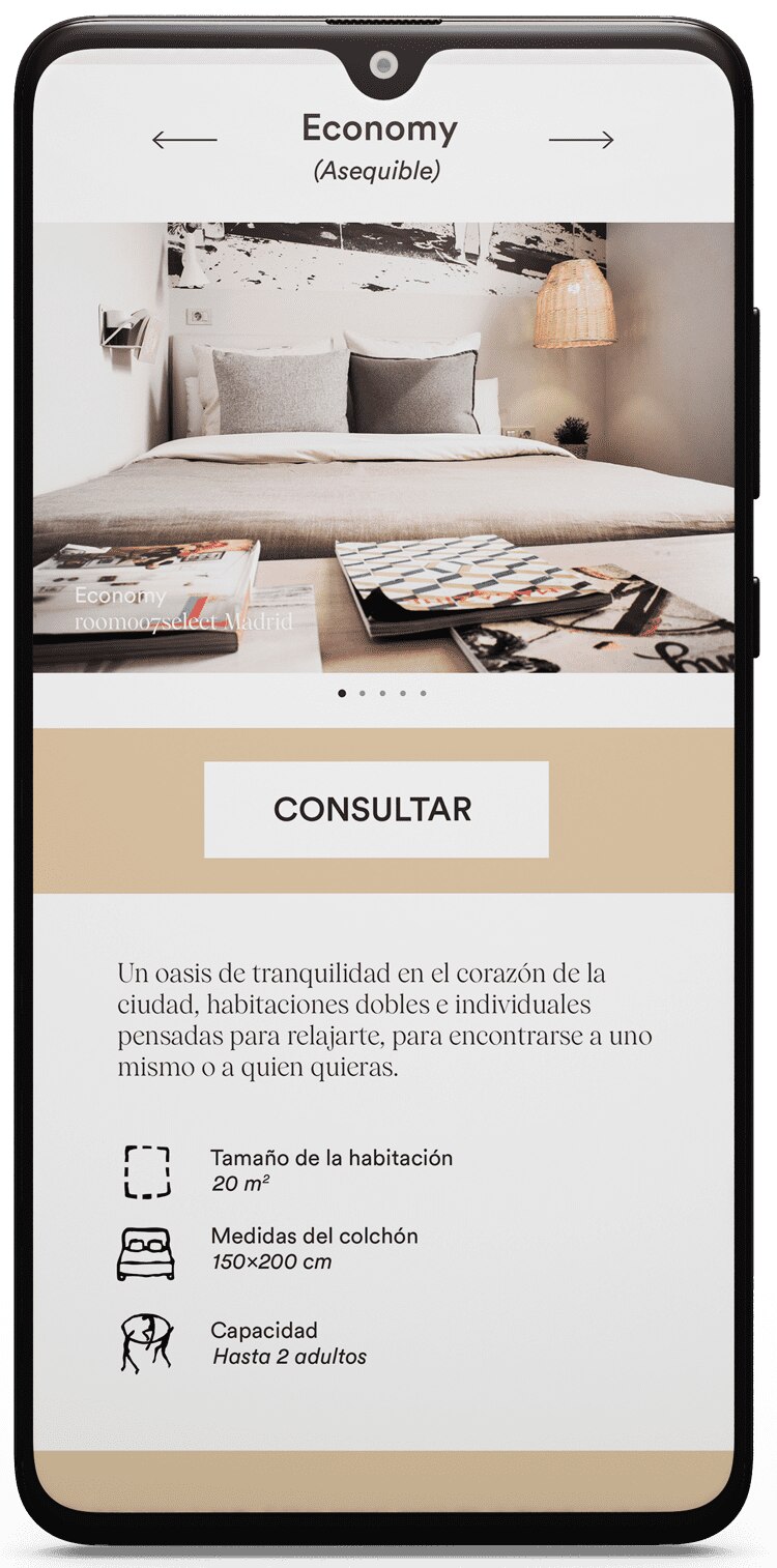 Room007 Select — ficha habitación