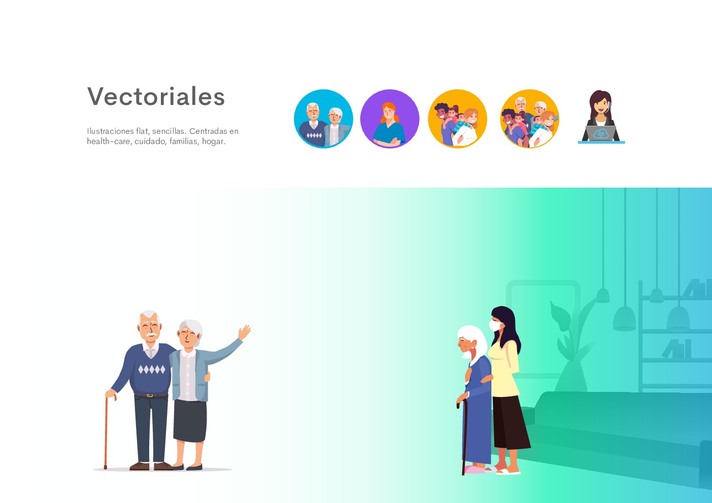 Senniors — iconos y vectoriales